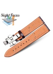 Calfskin Watch Band for Longines Masters Collection Watch Strap Strap Bracelet Cowhide Leather 13 14 15 18 19 20 21 22 mm Strap L3