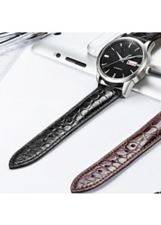 Real Crocodile Watch Strap Genuine Leather Watch Strap for Men or Women Watch Accessories 12 - 24mm