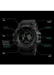 SKMEI Brand Mens Watches Sports Watch Pedometer Calorie Digital Watch Altimeter Altimeter Compass Thermometer Weather Men Watch