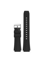 For Casio Watch Edifice EF-552D -1AVUDF Watchband Waterproof Rubber Watch Strap Silicone Bracelet Men Resin Strap