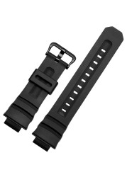 High Grade Rubber Wrist Strap For Casio G-shock AW-591/590/AWG-M100/101/G-7700 Replacement Bracelet Watch Band