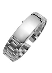 18mm 20mm 22mm quality 316L silver stainless steel watch straps strap for omega seamaster speedmaster planet ocean strap