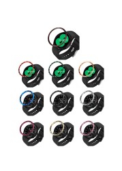 Bezel Ring For Samsung Galaxy Watch 4 Classic 46mm Gear S3 Frontier Metal Anti-scratch Cover Watch 4 46mm Accessories