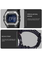 Sports Watches Man SMAEL Brand LED Watch Waterproof Military Digital Square Wristwatches Relogio Masculino Men Digital Watch