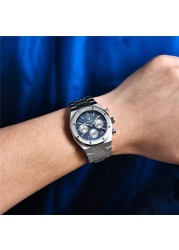 2021 New PAGANI Design Men's Quartz Watches Top Brand Stainless Steel Sapphire Automatic Chronograph 20Bar Relogio Masculino