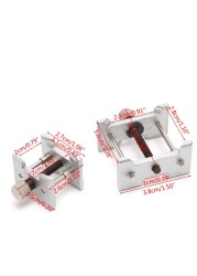 Two in one metal watch case watch movement holder clamp Professional movement repair tool for watch.