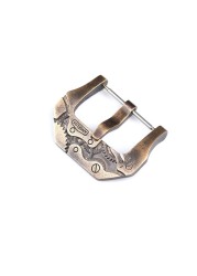 Handmade bronze buckle mechanical style 20 22 24 26mm bronze watch strap accessories, belt buckle