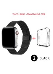 Loop Bracelet Correa for Apple Watch Band Series 6 SE 5 44mm 42mm Watch Strap for Iwatch 4 3 2 1 38mm 40mm Accessories