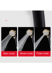 High Pressure Upgrade Shower Head 3 Modes Handheld Adjustable Water Saving Shower Pressure Spray Nozzle Bathroom Supplies