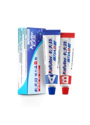 Kafuter A+B Glue 70g Acrylic Structure Special Glue Quick-drying Glue Glass Metal Waterproof Stainless Strong Adhesive Glue