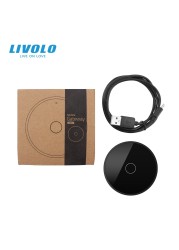 Livolo 2.0 Smart Version Movable ZigBee Gateway, Smart Hub by APP, Google Home, Alexa, Echo, Work with Livolo ZigBee Products