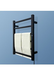 Electric Towel Warmer Steel Towel Warmer Electric Cordless Towel Rack Electric Towel Warmer Temperature and Time Control