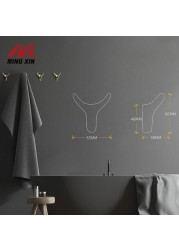 Bathroom Accessories Bathroom Hook Wall Mounted Coat Hook Bedroom Pajama Hook Living Room Coat Hook Home Decoration Clothes Hook