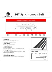 GKTOOLS 2MGT 2M 2GT OPEN synchronous display timing belt 6/9/10/15mm rubber samll backlash GT2 2GT-6/2GT-9/2GT-15 3D printer