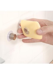 2 Sets of Creative Magnetic Soap Holders Bathroom Wall Hanging Free Soap Holders Soap Suction Rack Punch for Kitchen Bathroom