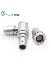 FHG ECG 0B Connectors M09 Series 4Pin Push Pull Self Locking Elbow Connector, widely used in industrial equipment power supply