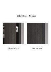 Hidden Hinge Invisible Cabinet Door Hinge , Zinc Alloy Hidden Door Hinge 180 Degree Swing Hinges For Front Door Wooden Box