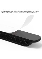 Bed Headphone Home Desk Storage 11 Slots Cord Management Wire Organizer Winding Cable Clip Desktop Sticky Tool Holder