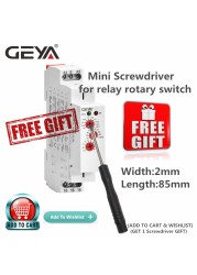 شحن مجاني GEYA GRT8-B قبالة تأخير الوقت تتابع الإلكترونية 16A AC230V أو AC/DC12-240V مع CE CB شهادة