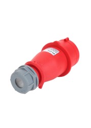 32A 5 Pin 220V-415V IP44 3P+E+N Waterproof Dustproof Male Female Plug And Socket Connector For Aerospace Industry