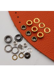 eyelet with washer leather craft repair grommet 3mm 4mm 5mm 6mm 8mm 10mm 12mm 14mm 17mm 20mm