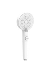 EHEH 5-Mode Shower Head Water Saving High Preassure Waterfall Shower ABS Plastic Handshowers Bathroom Accessories