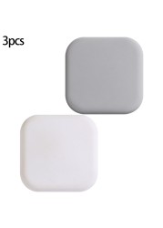 3pcs Bedroom Universal Mute Silicone Sticker Home Decor Protective Portable Anti Collision Door Stopper Punch Free Self-adhesive