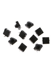 10pcs Flashlight Button Switch 1A 30V CB-1212-112D 2Pin Ultra-thin Mid-Foot