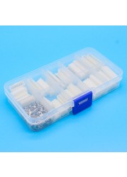 25 Sets Kit in a Box 6p 7p 8p 9p 10 Pin 2.54mm Pitch Terminal/Housing/Pin Header Connector Wire Connectors Adapter XH Kits