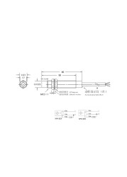 M12 4 مللي متر DC 5 V NPN NO LJ12A3-4-Z/BX-5V جهاز استشعار مقاربة استقرائية التبديل