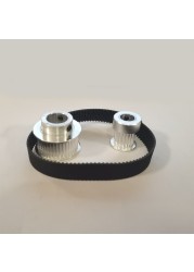 timing belt pulley GT2 40 teeth 20 teeth reduction 1:2/2:1 3D printer timing belt width 10mm bore 3.17 4 5 6.35 8 10 12 14mm