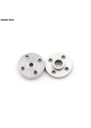 10pcs Metal Servos Mount Aluminum Metal 25T Servo Arm Disc Type Metal Antlers for Towrer Pro MG995 MG996 Futaba Ace Robot