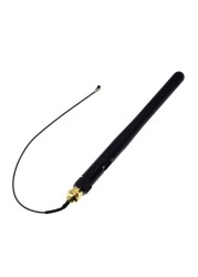 10pcs 2.4GHz 3dBi WiFi 2.4G antenna folded bluetooth wifi zigbee antenna + 10pcs SMA F to IPEX U.FL IPX feeder line