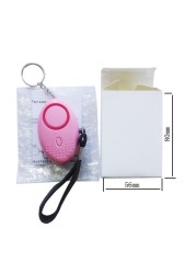 Self Defense Alarm 130dB Anti-Wolf Girl Child Women Security Protection Alert Personal Safety Screaming Loudly Emergency Alarm Switches