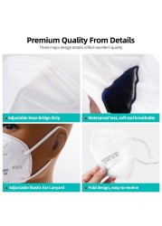 1-100pcs KN95 Mask Mascherine FFP2 FFPP2 5 Layer Adult Face Mask ffp2mask ffp2 CE Certificate mascarillas fpp2 homologada ffp3