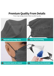Fish Mask FFP2 CE Certificate Mascarillas FPP2 Approved FP2 Respirator Adult Protective Mouth Reusable Face Masks KN95 ffp2mascarillas