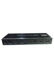 4K60Hz HDMI-compatible 4x2 matrix splitter splitter support HDCP 2.2 IR remote control switch 4x2 Spdif 4K 4x2 matrix switch