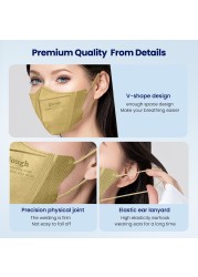 10-100 mascarillas fpp2 homology adas reusable 3d face masks korean fish mask FFP2 CE health mask ffp2fan CE respiratory masks