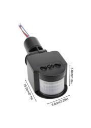 Motion Sensor PIR Infrared Light Switch AC 220V 12V 8V Automatic Induction Sensor Light Outdoor Indoor High Sensitivity