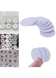 10pcs Ntag215 Phone NFC Logo Tags Available Adhesive Labels RFID Tag 25mm