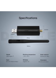 2022 SONOFF ZigBee 3.0 USB Dongle Plus Universal ZigBee USB Stick Gateway ZB Dongle-P Integrated Home Assistant via ZHA