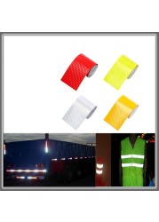 5cm x 3m Reflective Material Tape Sticker Motorcycles Car Safety Warning Tape Film Car Stickers Car Styling Various Color