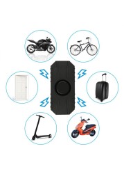 Wireless Motorcycle Bicycle Alarm Waterproof Security Anti-lost Wireless Remote Control Vibration Alarm Detector 2022 NEW