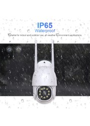 Security Protection Camera WiFi PTZ IP Camera Speed ​​Dome Outdoor Video Surveillance 1080P Auto Tracking IP66 Waterproof Camera