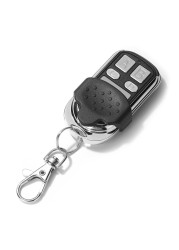 Metal Clone Key Remote Control 315/433MHz Clone Hard Learning Code for Garage Door Home Gate Car
