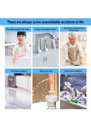 WiFi Water Leak Alarm Standalone Tuya Home Alarm Water Leak Sensor Flood Detector Security Alarm System Notification Phone