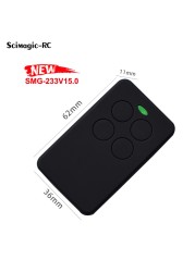 Scimagic-RC SMG-233V15.0 Garage Remote Control Multi Frequency 280-868MHz Duplicator Clone 433MHz 868.3MHz Driving Transmitter