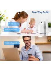 2MP IP Camera Baby Monitor WiFi 1080P Video Surveillance Camera Two Way Audio Infrared Night Vision Smart Home Security Wifi Camera