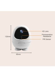 New Surveillance Cameras With WiFi 1080P HD Mini Webcam Indoor CCTV IP Home Audio Baby Monitor 360 View Security Protection