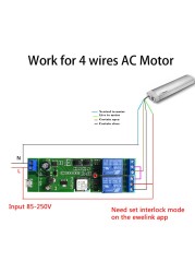 EWeLink WiFi Smart Switch Garage Door Opener Gate Timer Controller Compatible with Alexa Echo Google Home IOS Android